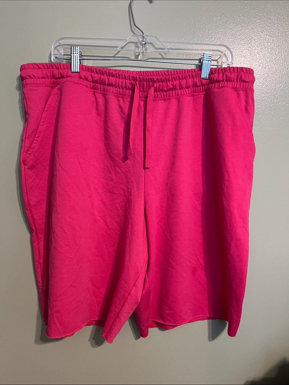 NWT LuLaRoe Jamie Hot Pink Drawstring Lounge Shorts